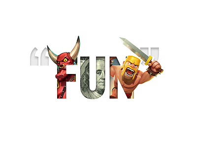 "Fun" Illustration games illustration
