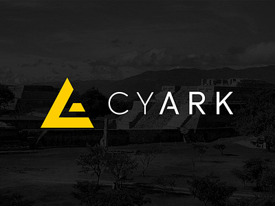 CyArk Logo brand identity branding logo