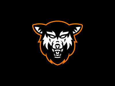 Wolf Snarling - Logo