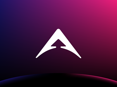 Arrowspace - Logo a monogram arrow brand identity branding logo space