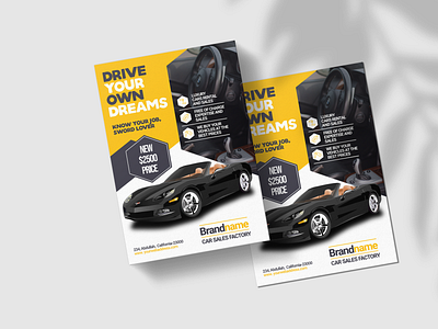 Car Sales Banner Design ad design advertisement agency banner brouchre business car design flyer graphic design marketing sales visual design
