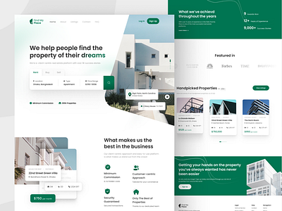 Find My Place - Real Estate Landing Page