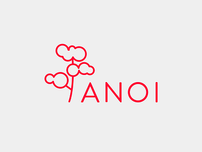 Anoi Logo logo tree