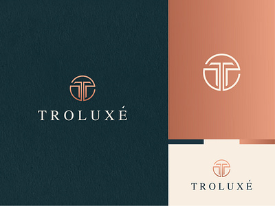 TROLUXE | LOGO & BRAND IDENTITY brand identity elegant jewellery logo luxury minimalist