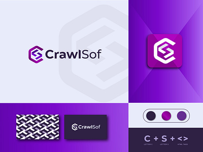 CRAWL SOF | LOGO & BRAND IDENTITY brand identity tech logo