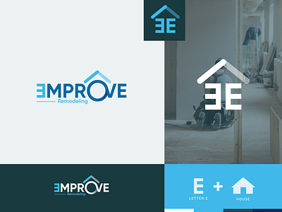 EMPROVE REMODELING | BRAND IDENTITY brand identity house renovation