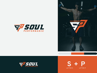 SOUL PERFORMANCE | BRAND IDENTITY athlete brand identity gym monogram sport