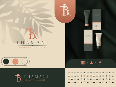 THAMANI BEAUTY COLLECTION | BRAND IDENTITY & BRANDING beauty brand identity feminine logo luxury natural packaging skincare