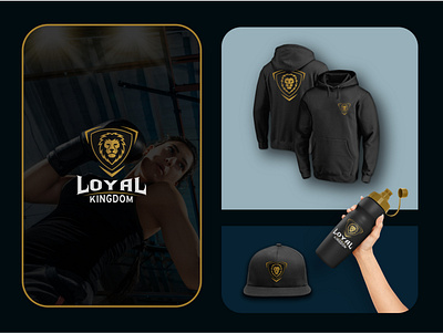 Loyal Kingdom Brand Identity brand identity branding design elegant logo vector
