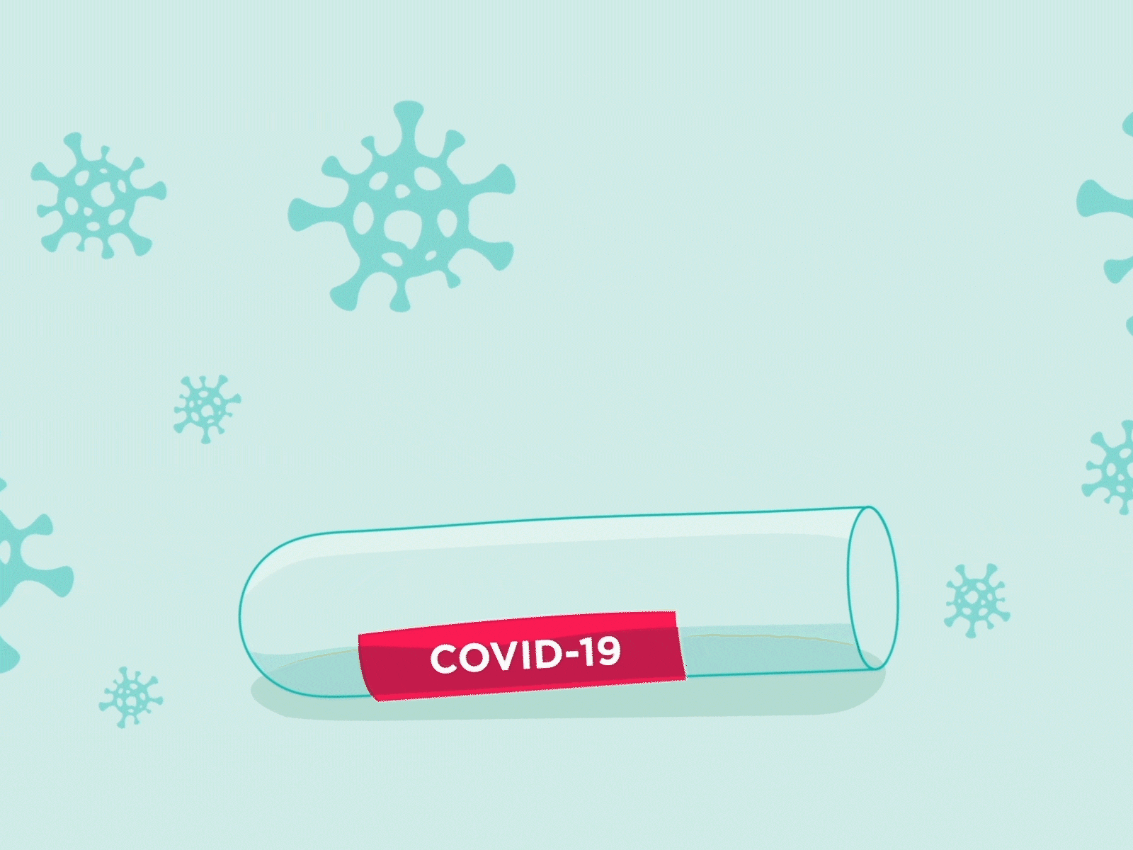 Covid testing animation