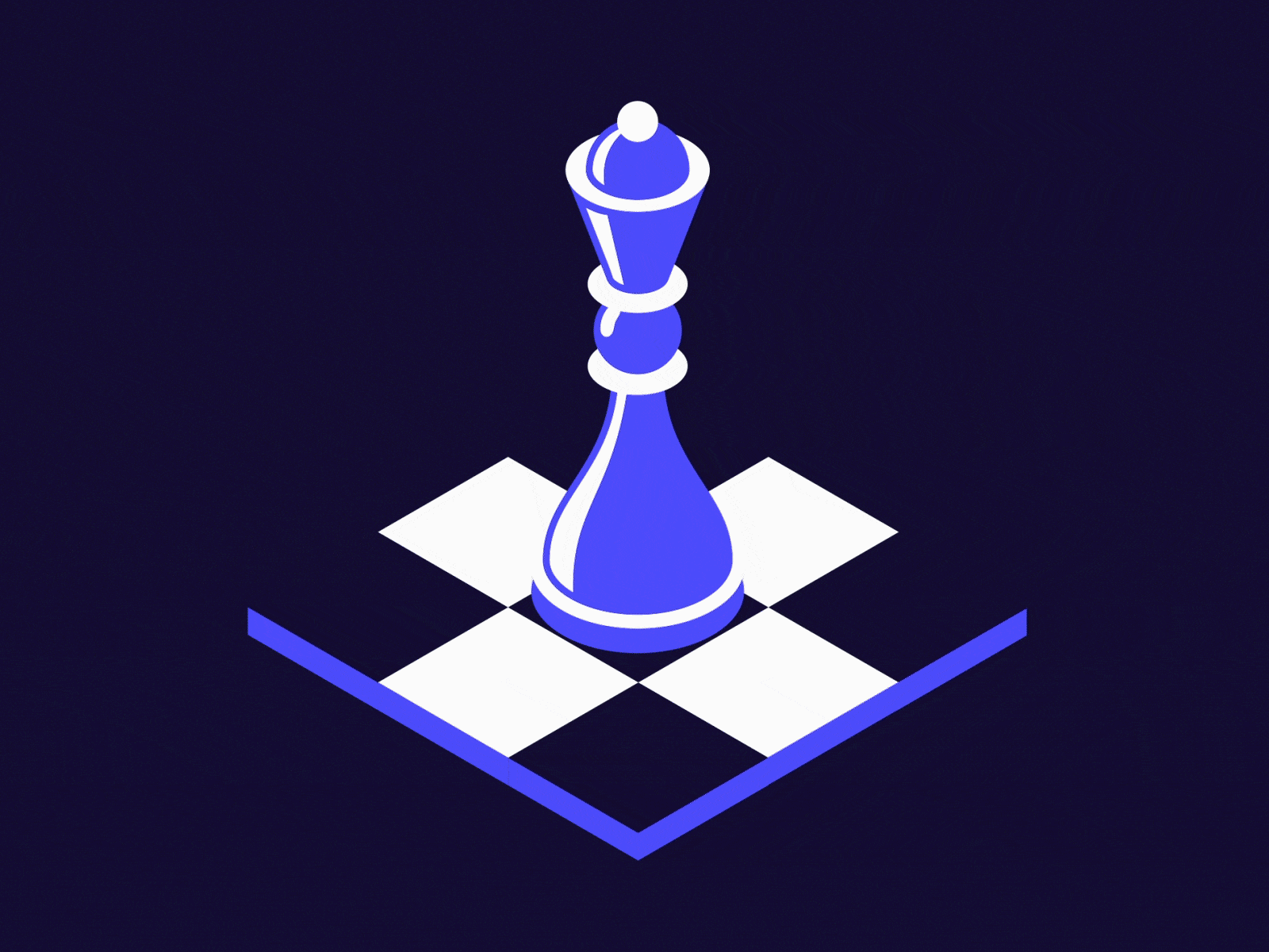 Chess animation after effect animation animation 2d blue board chess chess piece chessboard game tournament