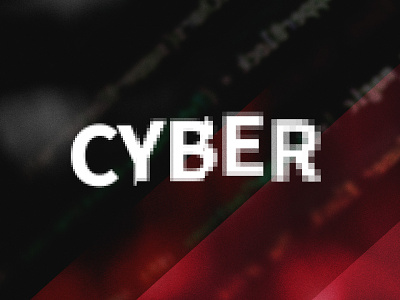 C Y B E R background code cyber pixel pixelated