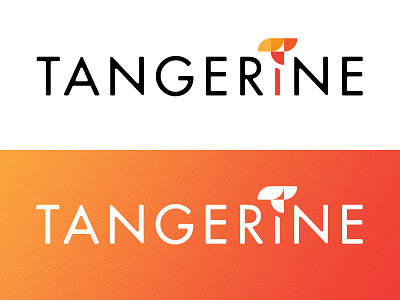 Tangerine Logo branding logo vector