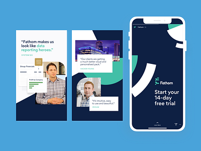 Fathom - Carousel Ad Design instagram ads