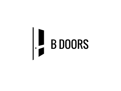 B Doors Logo Concept logo logo design