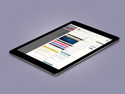 H360 Timeline UI health mobile app tablet