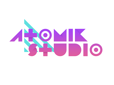 Atomik-Studio branding identity logo mark typecon
