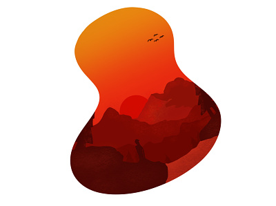 Sunrise Illustration graphic design illustration