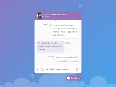 Chat Widget UI