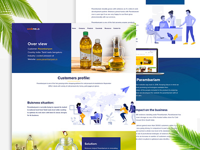 Concept design - Case study for oil company banner ad branding dailydesign flatdesign illustration landingpage minimal photoshop ui ui design uiux ux uxdesign vectors website websitedesign