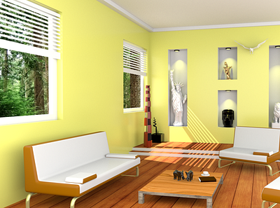 3D Design Of House Interior 3d modeling dailydesign