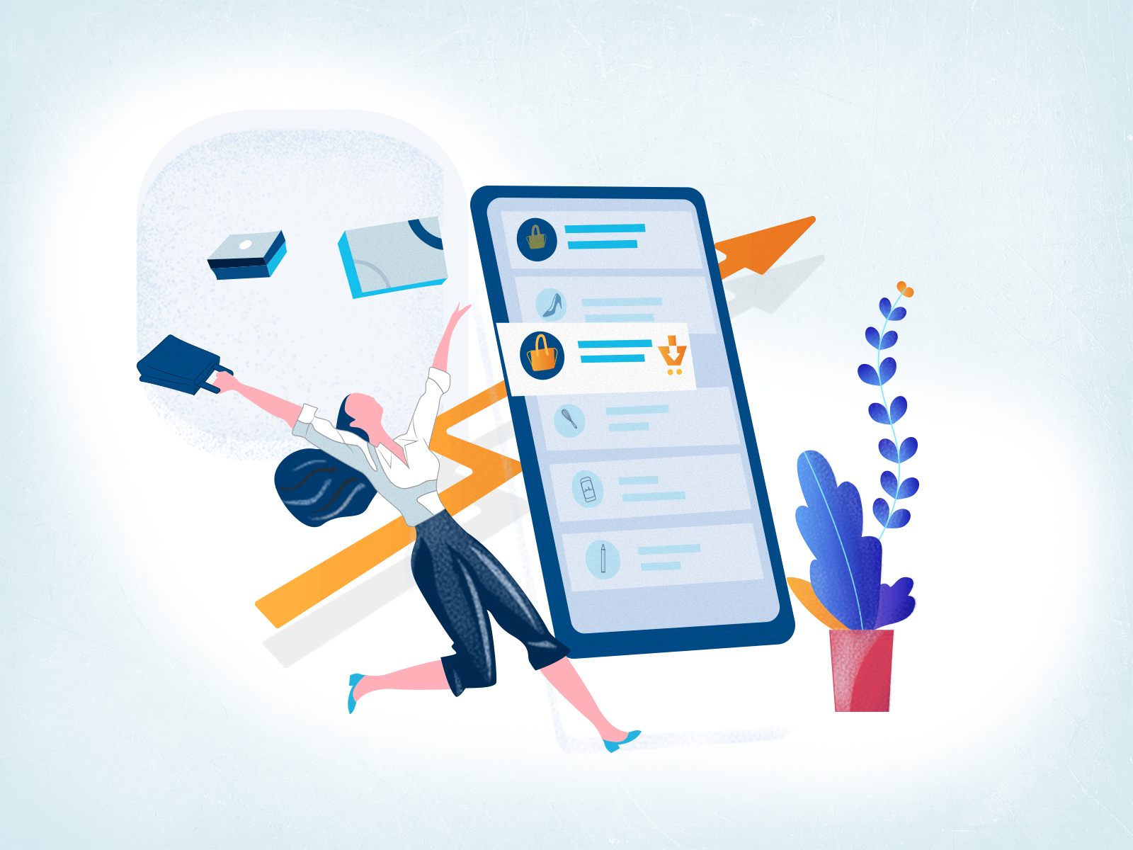 Responsive Illustration by Brightlivingstone David on Dribbble