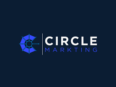 Circle Marketing- Business Logo brand designer brand identity branding custom logo logo logo design marketing logo modern logo