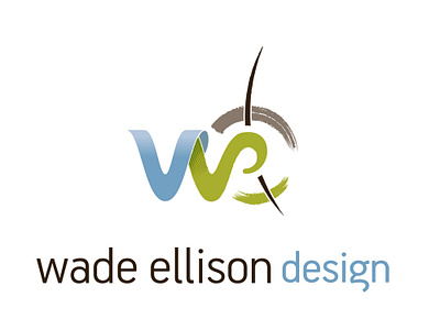 Wade Ellison Design - Logotype and Logomark logo design