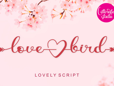 lovebird - Modern Calligraphy font