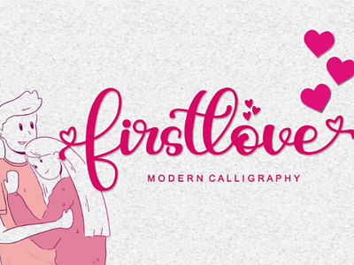 Firstlove - Modern Calligraphy Font