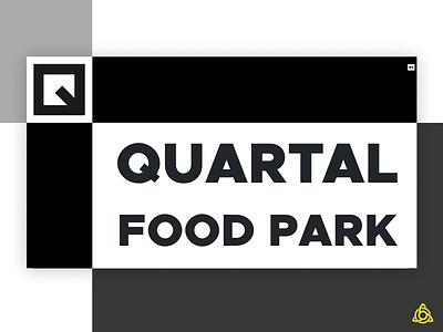 Quartal Food Park app branding delivery design food graphic design illustration order typography ui ux website