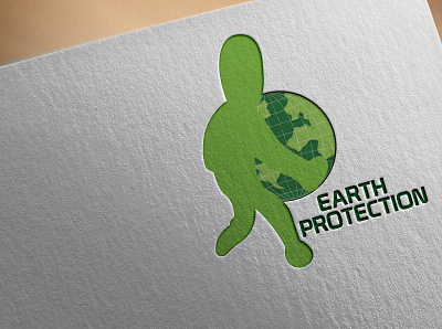 Earth Protection fashion logo hand world world world hand world logo world map world series