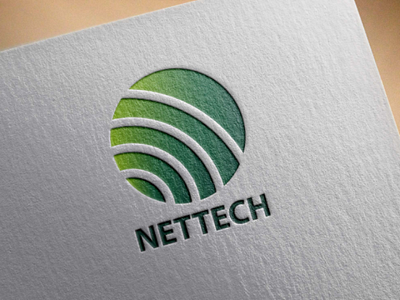 NETTECH Logo by z8 design on Dribbble