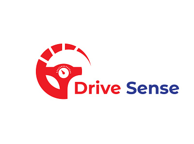 Drive Sense brand logo branding drive drive sense fiat graphic design illustration logo minimalist modern simple