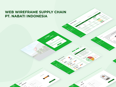 Web Design Supply Chain app design figma supply chain ui user interface design web design