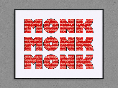 Monk TV Series – Poster