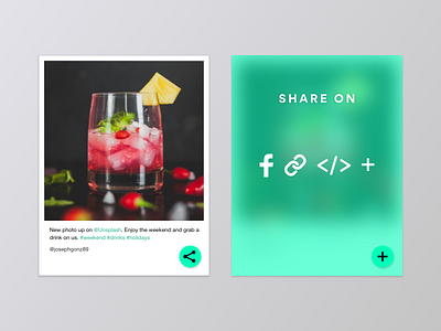 Daily UI #010 – Social Share