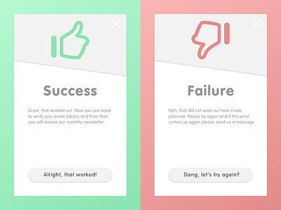 Daily UI #011 – Flash Message dailyui ui ui challange user interface