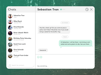 Daily UI #013 – Direct Messaging dailyui ui ui challange user interface