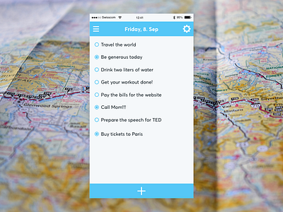 Daily UI #042 – Todo List