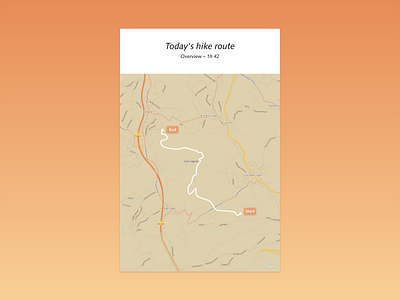 Daily UI #079 – Itinerary dailyui itinerary ui ui challange user interface