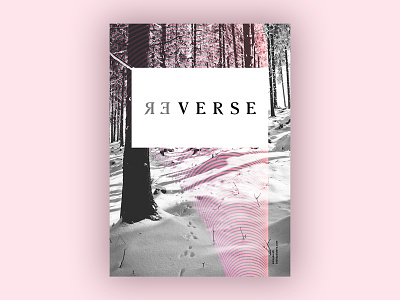 Reverse (Blankposter) blankposter font poster print reverse type typo typography
