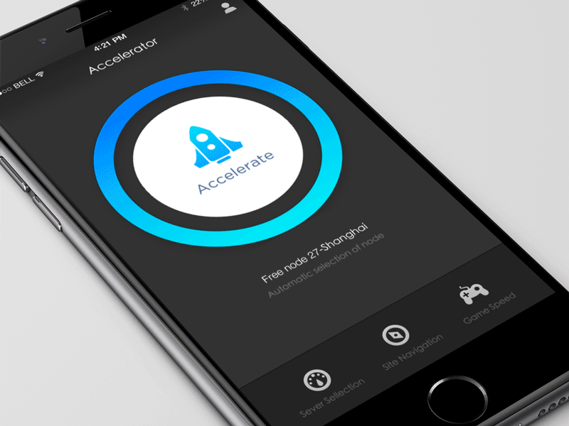 Accelerator Animation by Zoie Deng for PP Design on Dribbble