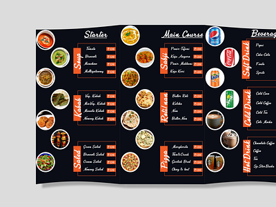 Restaurant Menu Brochure