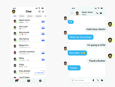 chet ui challenge chat chat app chat bot chatbot chatting live chat message message app messages mobile app mobile app design mobile design mobile ui top trending designs trendy design ui challenege video call video chat