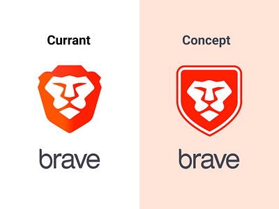 Brave Logo Concept brand brand identity branding brave brave browser brave people braves creative creative design creativity degital branding design designer popular shot