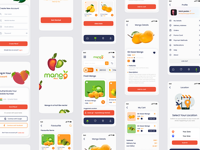 Mango App(Fruit Delivery)