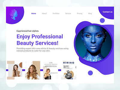 Spa & Beauty Landing Page