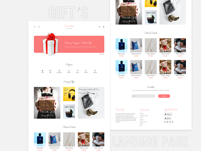 Online Gift Store 2 display 3d animation branding creative creative design design graphic design illustration logo motion graphics popular shot ui