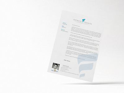 Letterhead for Patrick Franta